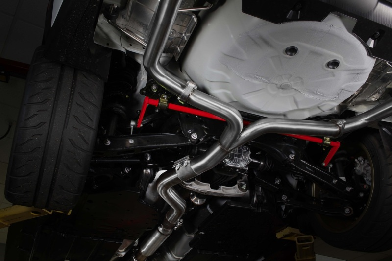 Subaru WRX Performance Exhaust - Perrin Performance - Mid Pipes with Resonator - `22-`25